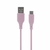 CABLE KARSEN TIPO C 2.4A ROSA 1M CARGA RAPIDA TRANSFERENCIA DE DATOS INTERIOR COBRE-ESTAÑO MOD. C103 - comprar online