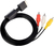 CABLE DE PS2 AUDIO Y VIDEO RCA A TV - PLAY STATION 1, 2 Y 3 - comprar online