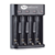 CARGADOR DE PILA MEGALITE APTO AA AAA USB 4 SLOTS - P804U