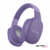 AURICULAR INALÁMBRICO BT NETMAK VOLT VIOLETA 10HS USO FUNCION CON CABLE AUX CALBE CARGA TIPO C NM-VOLT-P