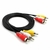 CABLE 3RCA A 3RCA 3 METROS - NETMAK NM-C33