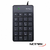 TECLADO NUMÉRICO USB PLUG AND PLAY NETMAK NM-KB250 23 TECLAS