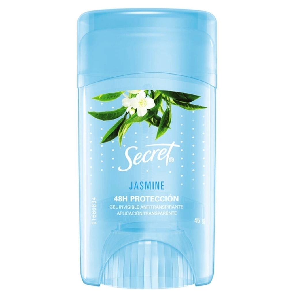 Secret Desodorante Antitranspirante Jasmine Gel - 45g