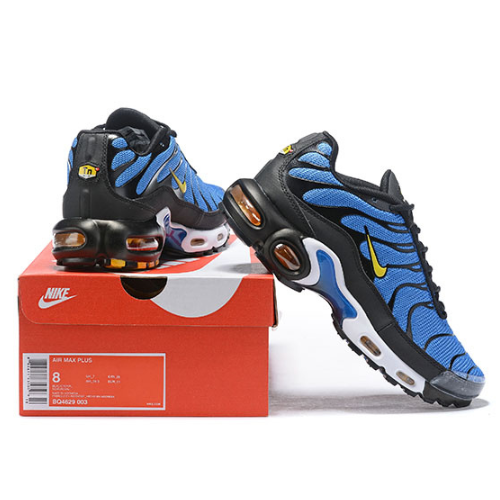 Blue and red nike air sales max plus