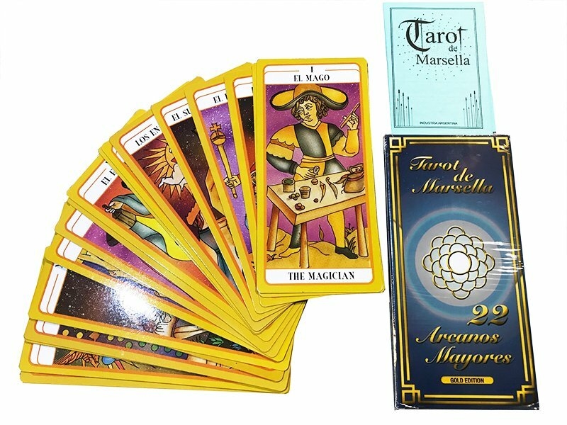 TAROT DE MARSELLA - Moderno baraja seis cartas de una secuencia completa  del Tarot de Marsella en la tradición. Arriba, de izquierda a derecha - el  hombre colgantes, el nombre de tarjeta