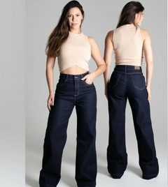 Calça Wide Leg Jeans Feminina - loja online