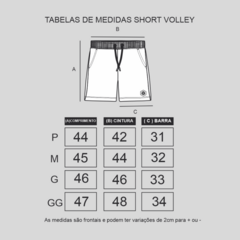 SHORTS VOLLEY CINZA ESCURO - comprar online