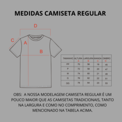 T-Shirt Regular Laranja - Hexágono na internet