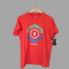 T-Shirt Regular Laranja - Hexágono - comprar online