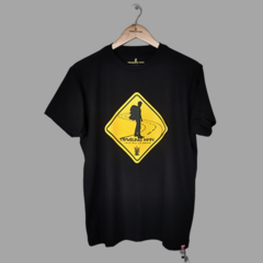 T-Shirt Regular Preta - Placa - comprar online