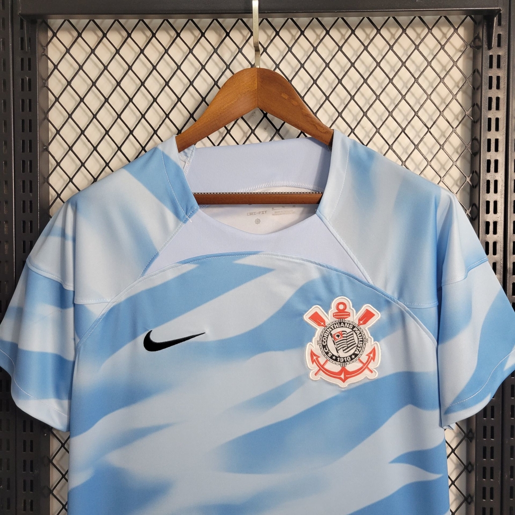 Camiseta Corinthians Goleiro Azul 23/24 - Torcedor