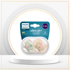 AVENT CHUPETE ULTRA AIR NENA CEREZA/PAJARO X