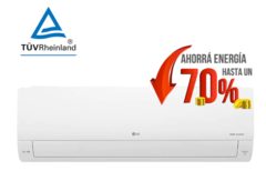 Aire Acondicionado Split 4500 Frigorías F/C Inverter LG DUAL COOL S4-W18KL31A - comprar online