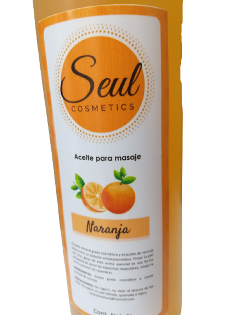 Masajes para piel online de naranja