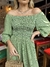 Vestido Barbara Mini Vichi verde na internet