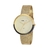 Relógio Mondaine Feminino Minimalista Dourado