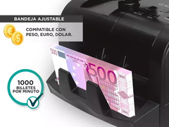 Contadora de billetes doble pantalla - comprar online