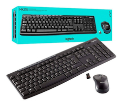 Combo Logitech Teclado + Mouse inalambrico