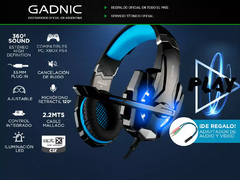 Auriculares Gadnic A700 play en internet