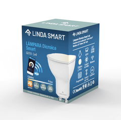 LED DICROICA WIFI GU10 LINDA SMART