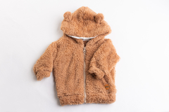 Campera de Corderito Almendra - comprar online