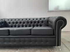 Sillón Chesterfield Talampaya simil cuero - tienda online