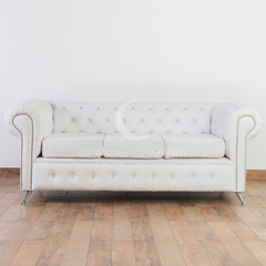 Sillón Chesterfield Talampaya simil cuero - comprar online