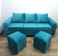 Sillón Italiano Tela Pana / Rústica Antidesgarro - comprar online