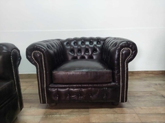 CHESTERFIELD CUERO VACUNO LEGÍTIMO - tienda online