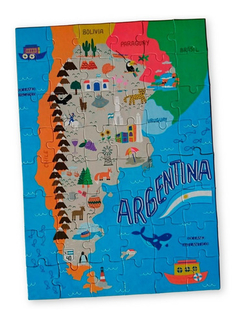 Rompecabezas Argentina 48 piezas - comprar online