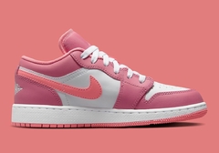 Zapatillas Jordan 1 Low GS Desert Berry Coral