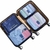 Organizador de malas kit com 6 peças azul marinho - comprar online