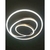 Lustre Pendente Moderno 03 Arcos Dourado 60w Luz Amarela 60x40x20cm - Ilumina Parts