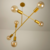 Lustre Pendente Sputnik Gun Dourado com 06 Hastes - loja online