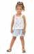 CONJUNTO BATA E SHORTS FLORAL LISTRADO 1/ 2/ 3 - ALEKIDS