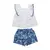 CONJUNTO BATA E SHORTS EM TECIDO PLANO E ESTAMPADO - ALEKIDS - loja online