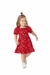 VESTIDO INFANTIL MANGA BUFANTE EM TRICOLINE - MALWEE KIDS