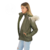 Campera London Sire Corta Mujer Con Capucha Peludo - comprar online