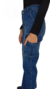 Pantalon Cargo Jean Wide Leg Bolsillos Elastizado Calce Top - tienda online