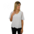 Blusa Crepé Cuello Mangas Con Volados 3/4 Casual Dama Mujer - Xantus Woman