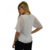 Blusa Crepé Cuello Mangas Con Volados 3/4 Casual Dama Mujer - tienda online