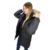 Campera Camperon Montreal Capucha Corderito Mujer Larga Abrigada - comprar online