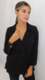 Blazer Saco Two Way 4 Botones Grande Abrigo Oficina Mujer - comprar online