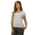 Blusa Broderie Rayon Mujer Elegante Primavera Verano Blanca - comprar online