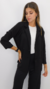 Blazer Saco Two Way 4 Botones Grande Abrigo Oficina Mujer - tienda online