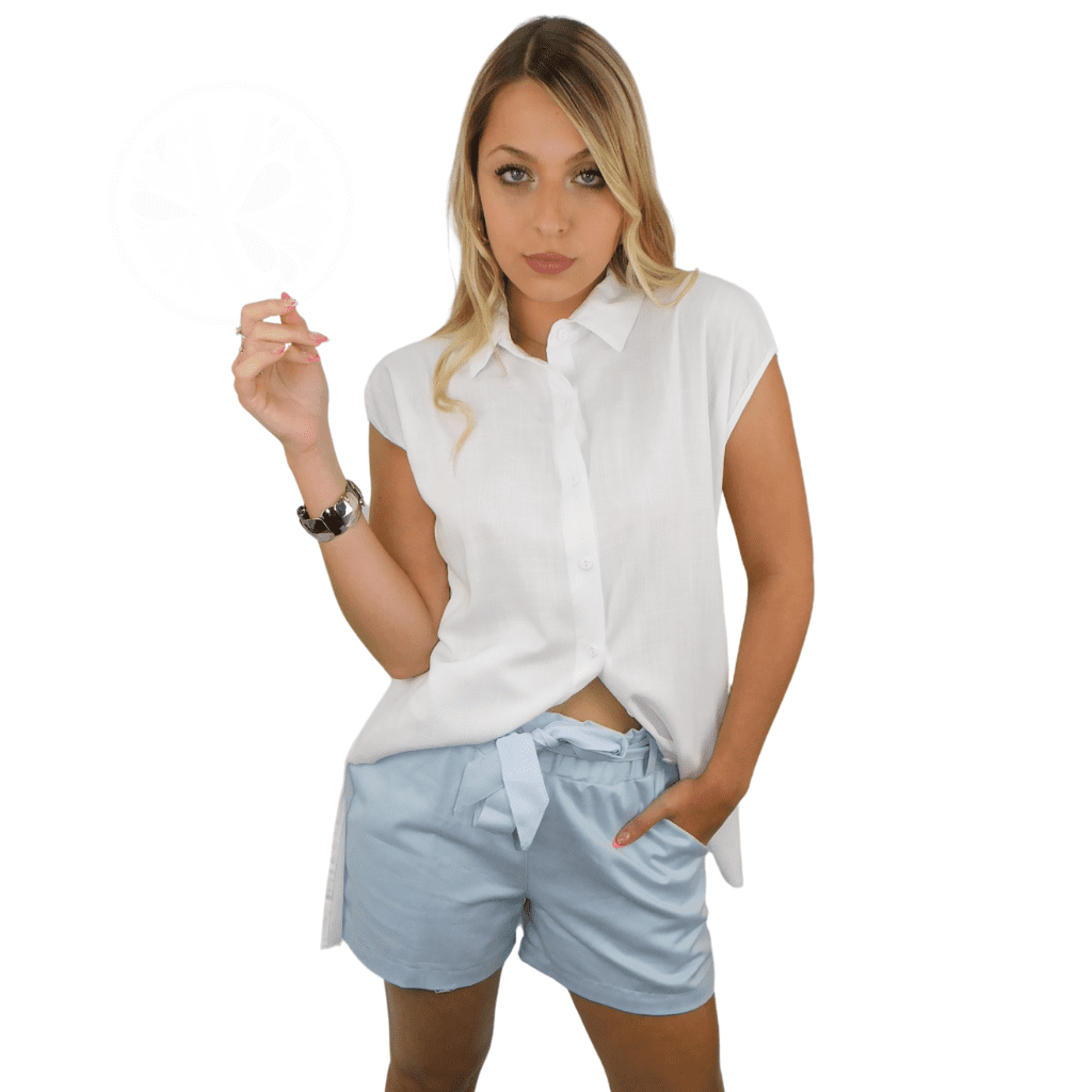 Short de best sale gabardina mujer