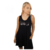 Vestido Corto Modal Mujer Musculosa Negro Verano Playa - tienda online