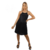 Vestido Brillo Corto Fiesta Trapesio Mujer - comprar online