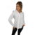 Camisa Rayon Charreteras De Vestir Mujer Blanca Negra Oferta - comprar online