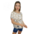 Blusa Remera Lino Estampado Grande Mujer Primavera Verano - comprar online